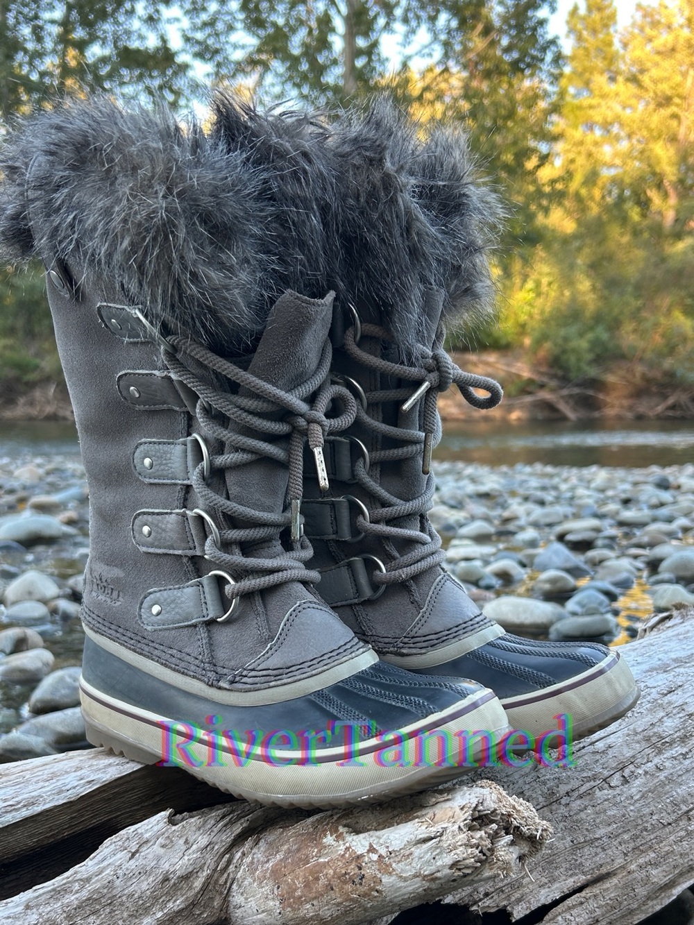 Sorel Women's Joan of Arc Leather Shaft Snow/Winter Boots